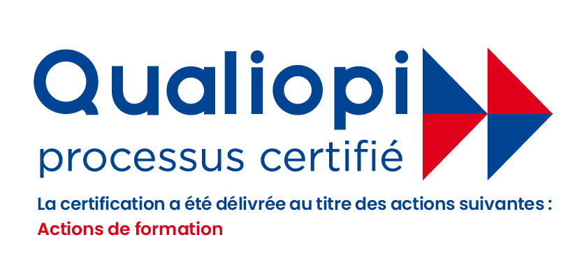 Qualiopi La certification a été délivrée au titre des actions suivantes: Action de formation